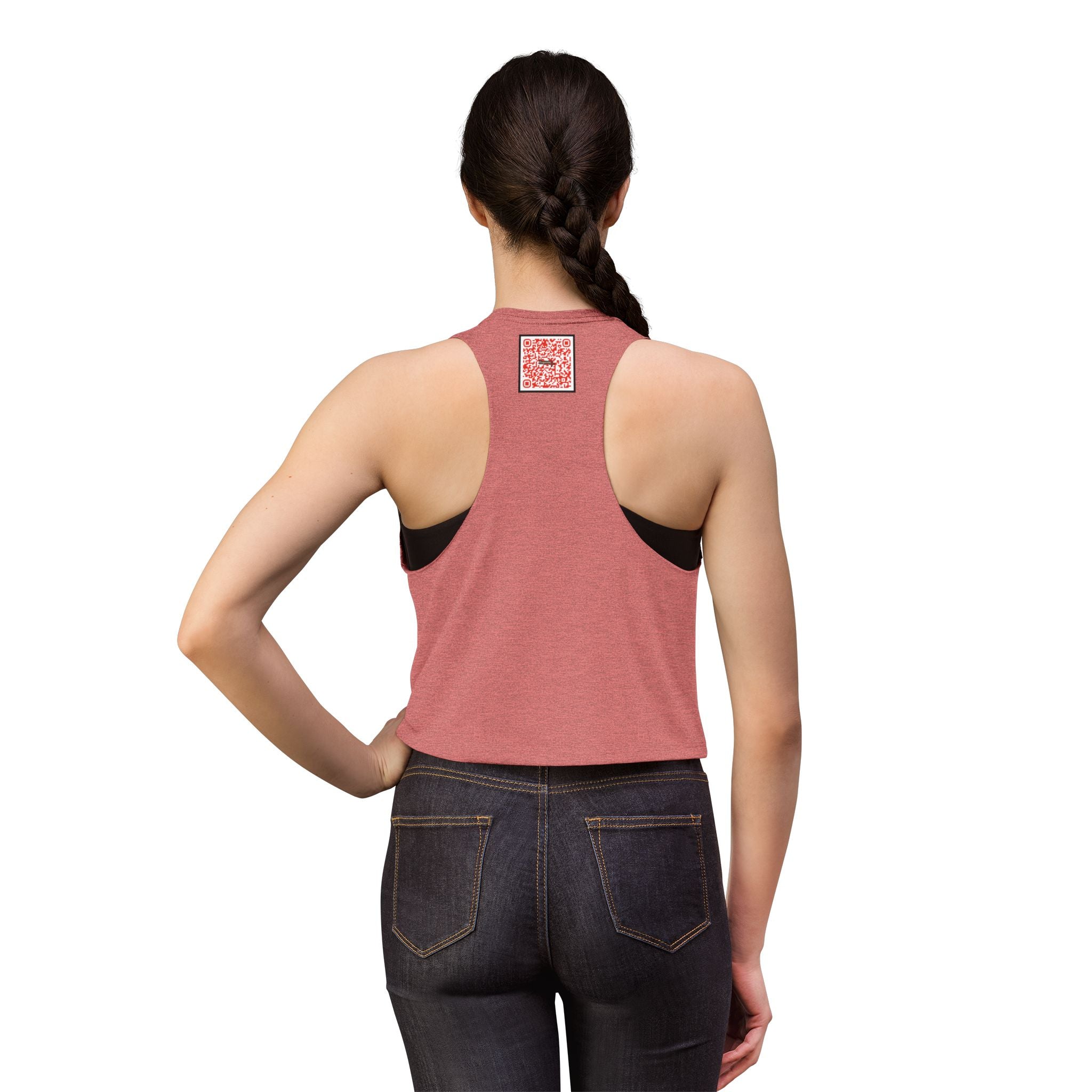 Crop Top — Graffiti Wall Logo Graphic Tank