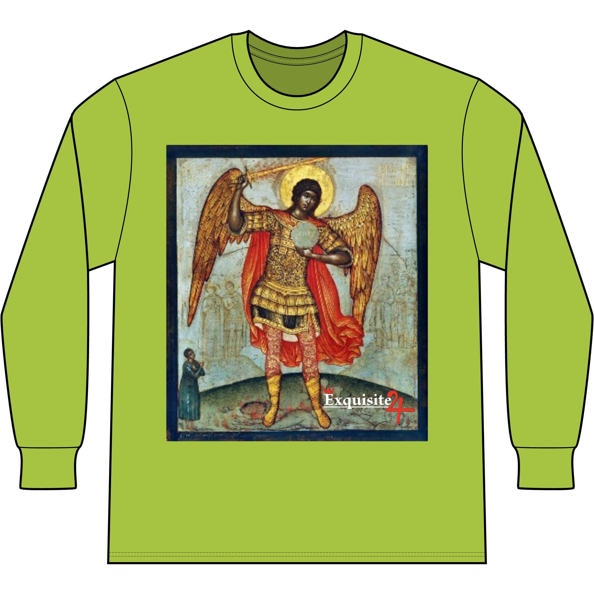 Heavenly Guardian Vintage Long Sleeve Tee