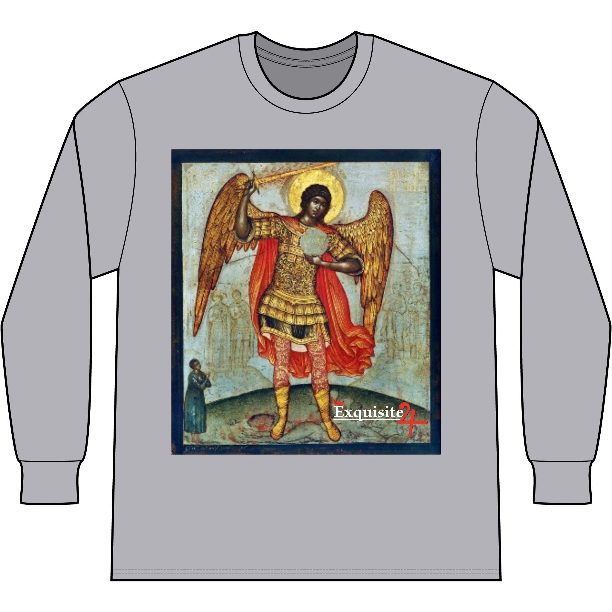 Heavenly Guardian Vintage Long Sleeve Tee