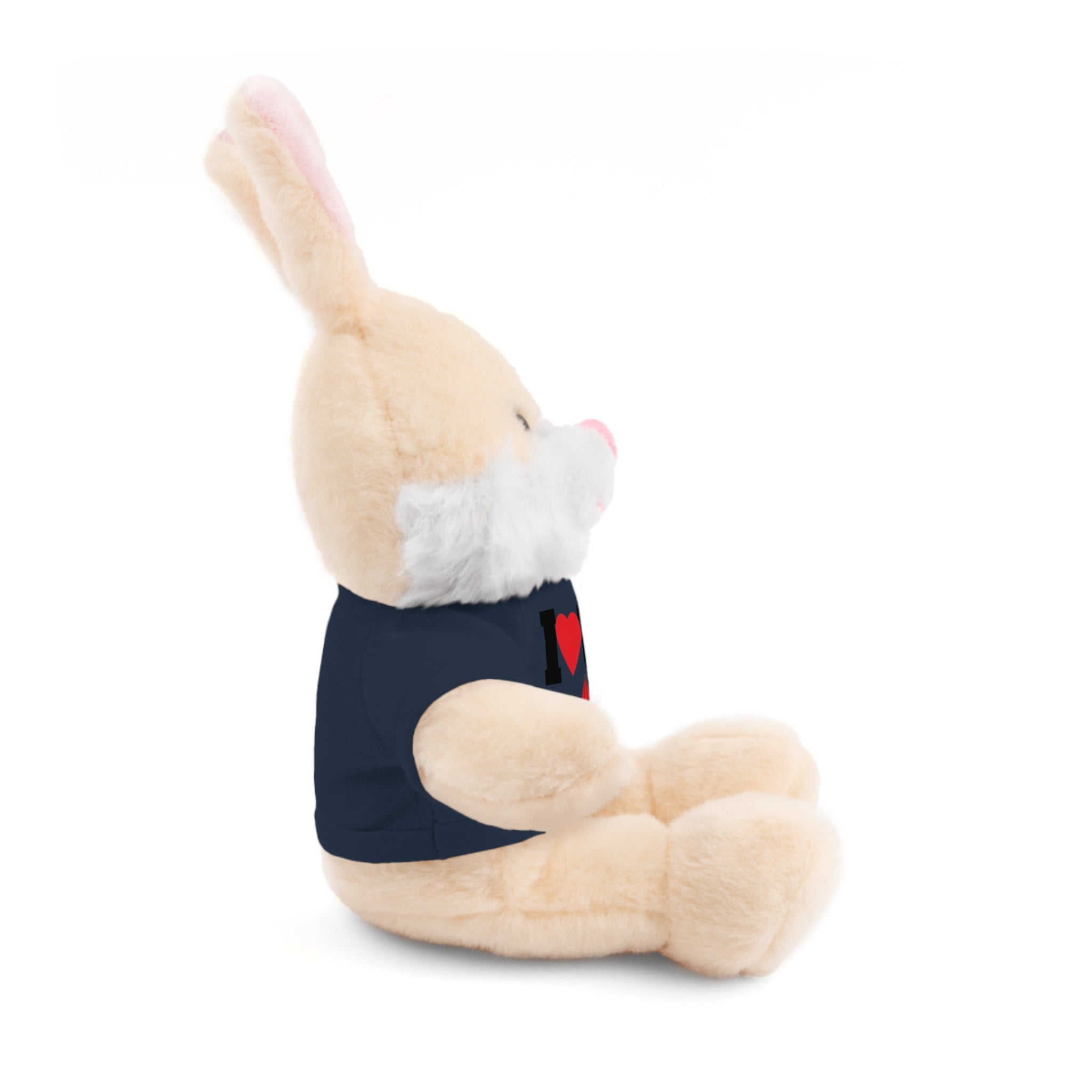 Plush Bear with Branded Tee – Red Diamond and Blue Roses Teddy