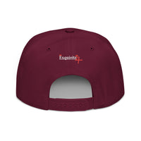 Exquisite 24 VIBES ONLY Embroidered Snapback Hat — Vintage Script Logo Streetwear Cap