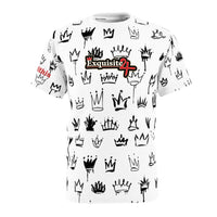 Crown Graffiti All-Over Print Tee — Exquisite 24 Logo