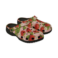 Strawberry Print EVA Foam Clogs