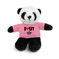 Red Diamond and Blue Roses Tee Plush