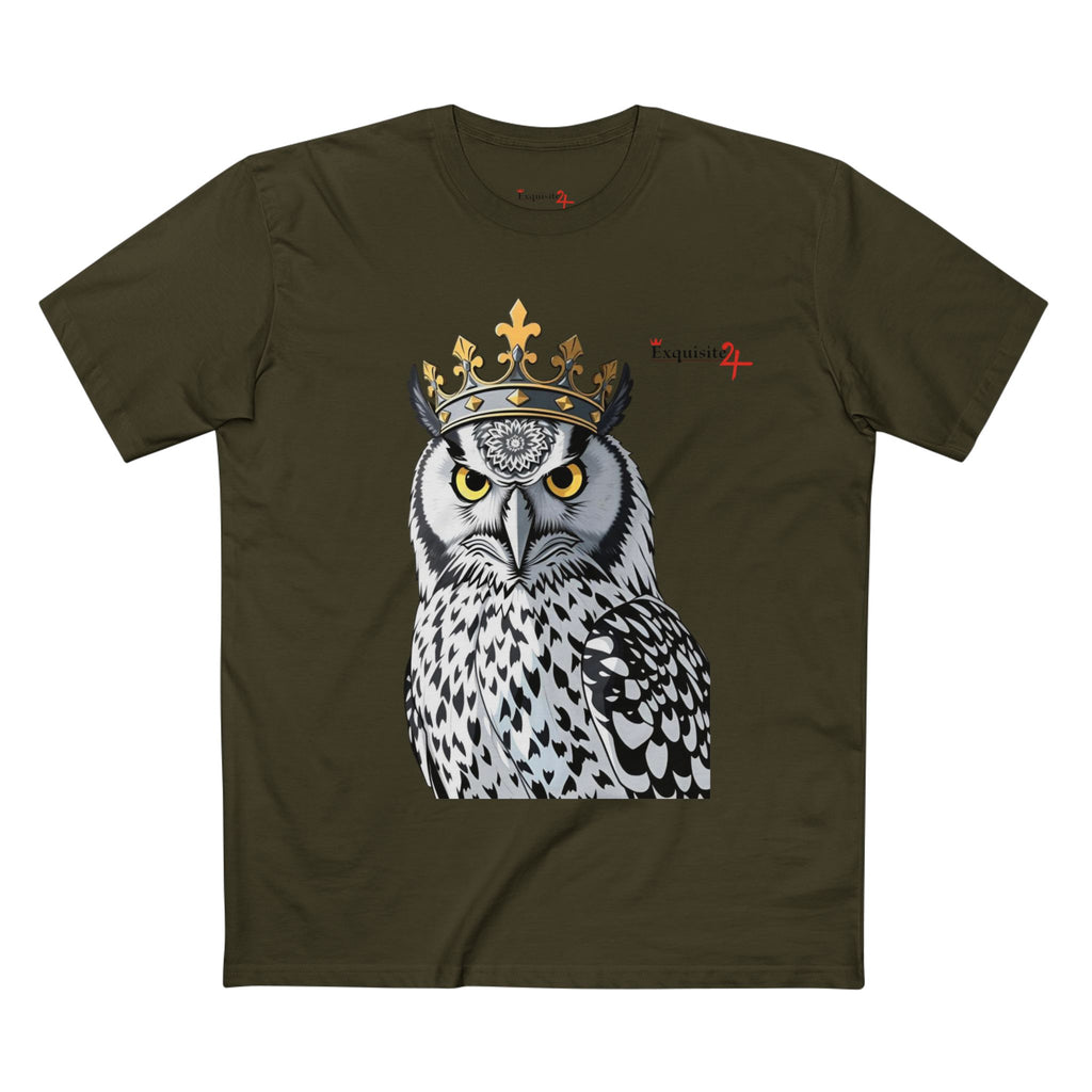 White Crowned Owl Graphic Tee