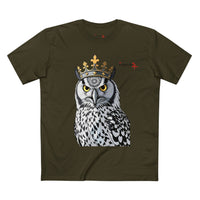 White Crowned Owl Graphic Tee