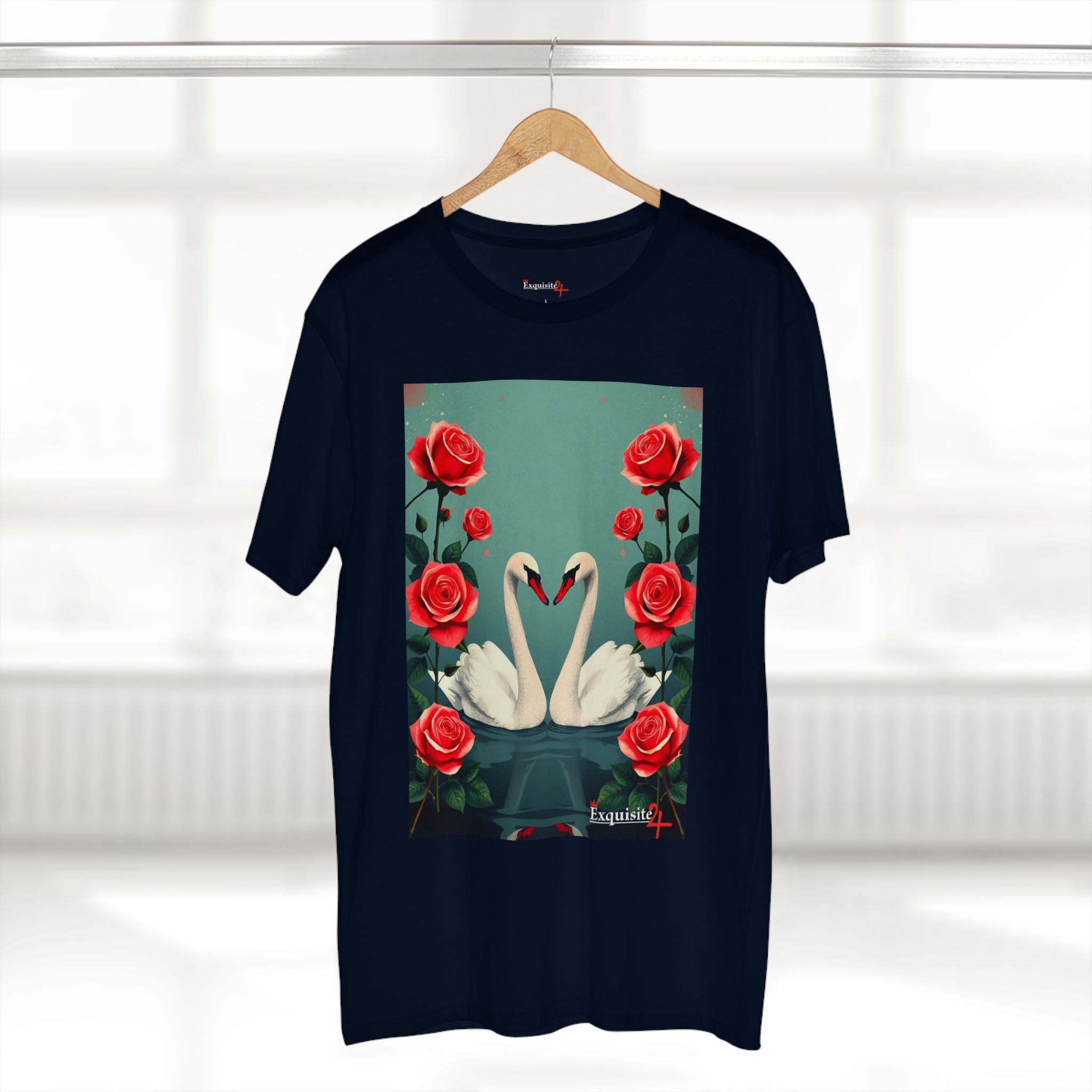 Swan Heart Graphic Tee