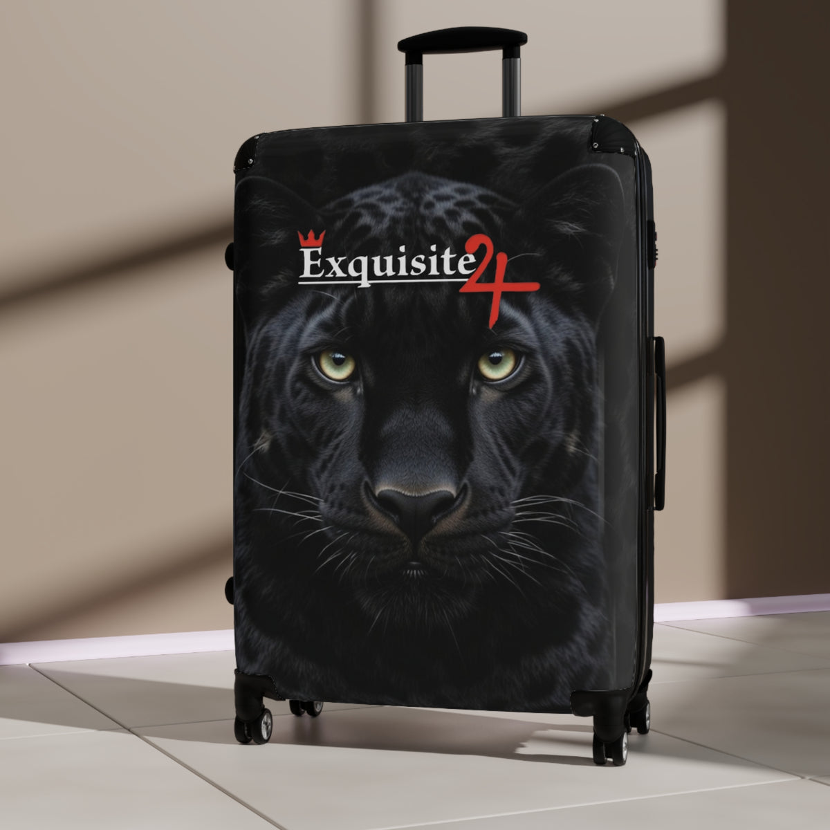Royal Black Panther Suitcase