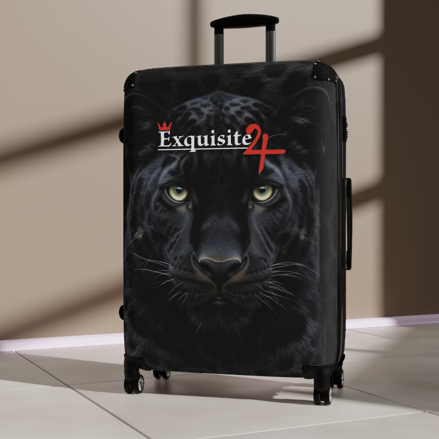 Royal Black Panther Suitcase