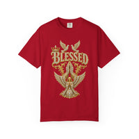 Gold "BLESSED" Graphic T-Shirt