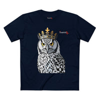 White Crowned Owl Graphic Tee