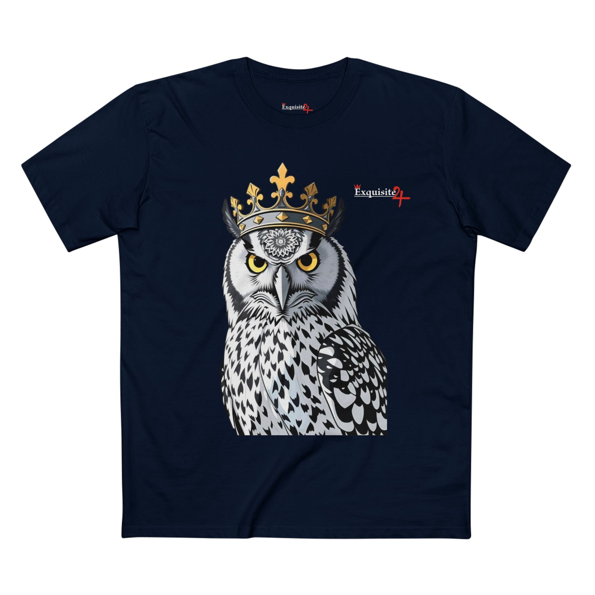 White Crowned Owl Graphic Tee