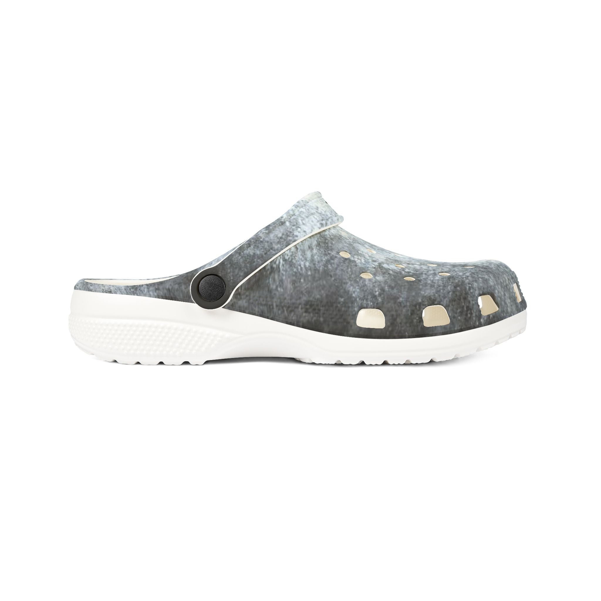 Gray Marble EVA Foam Clogs