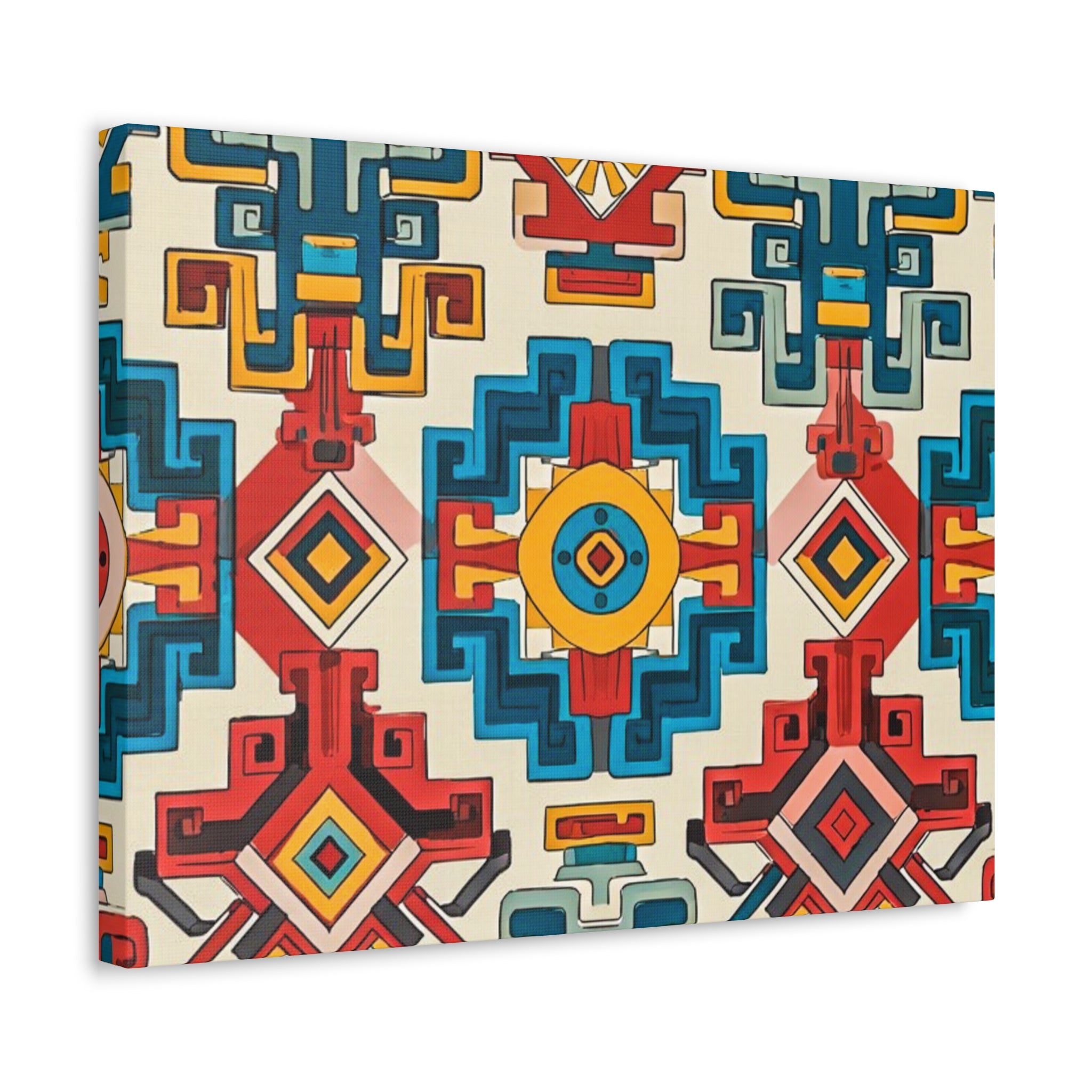 Southwestern Geometric Canvas Print