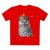 White Crowned Owl Graphic Tee