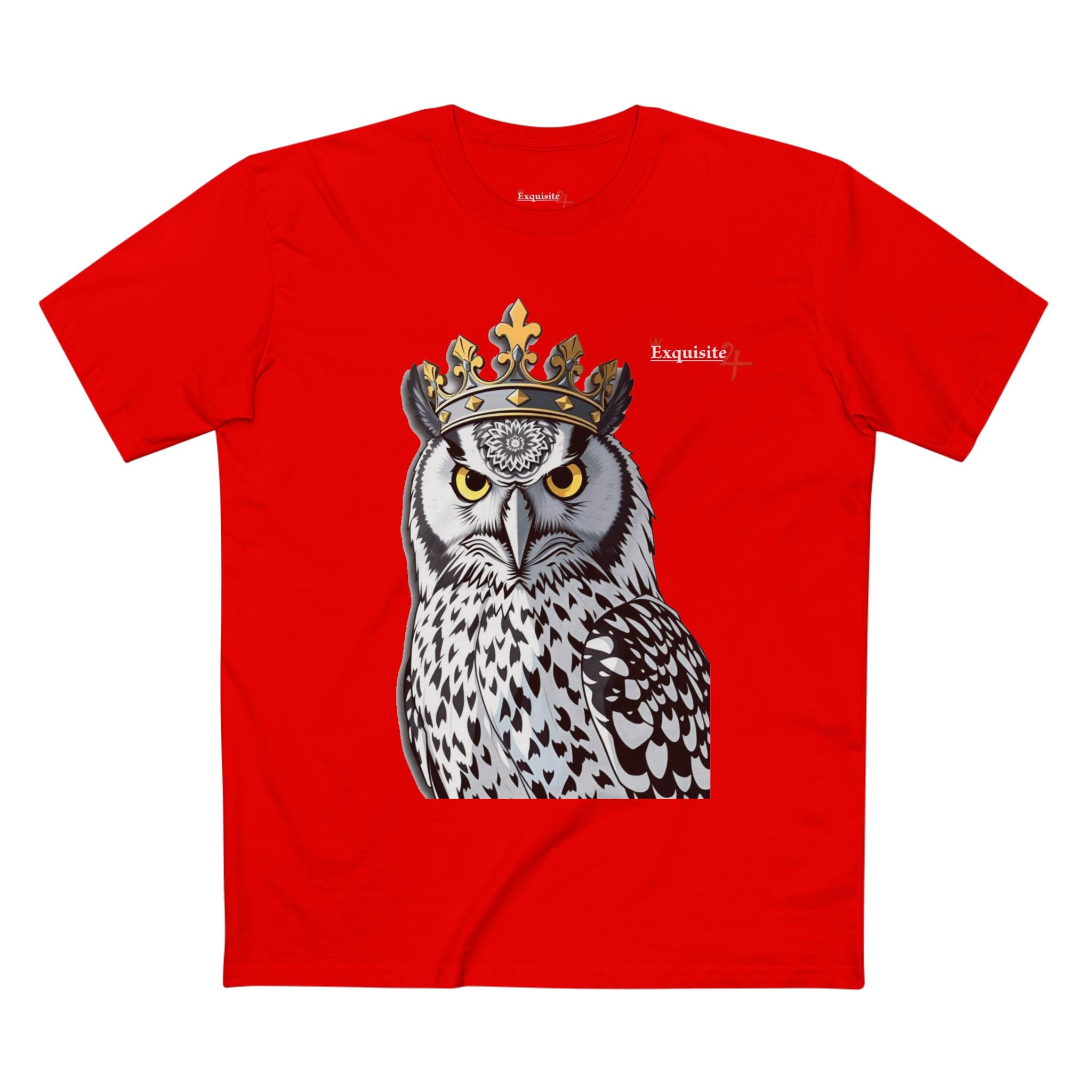 White Crowned Owl Graphic Tee