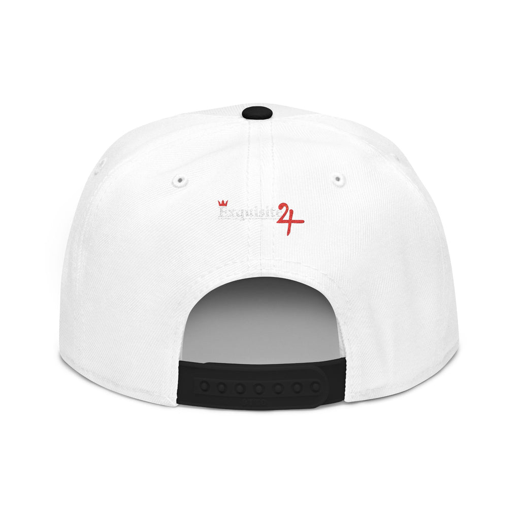 Exquisite 24 VIBES ONLY Embroidered Snapback Hat — Vintage Script Logo Streetwear Cap