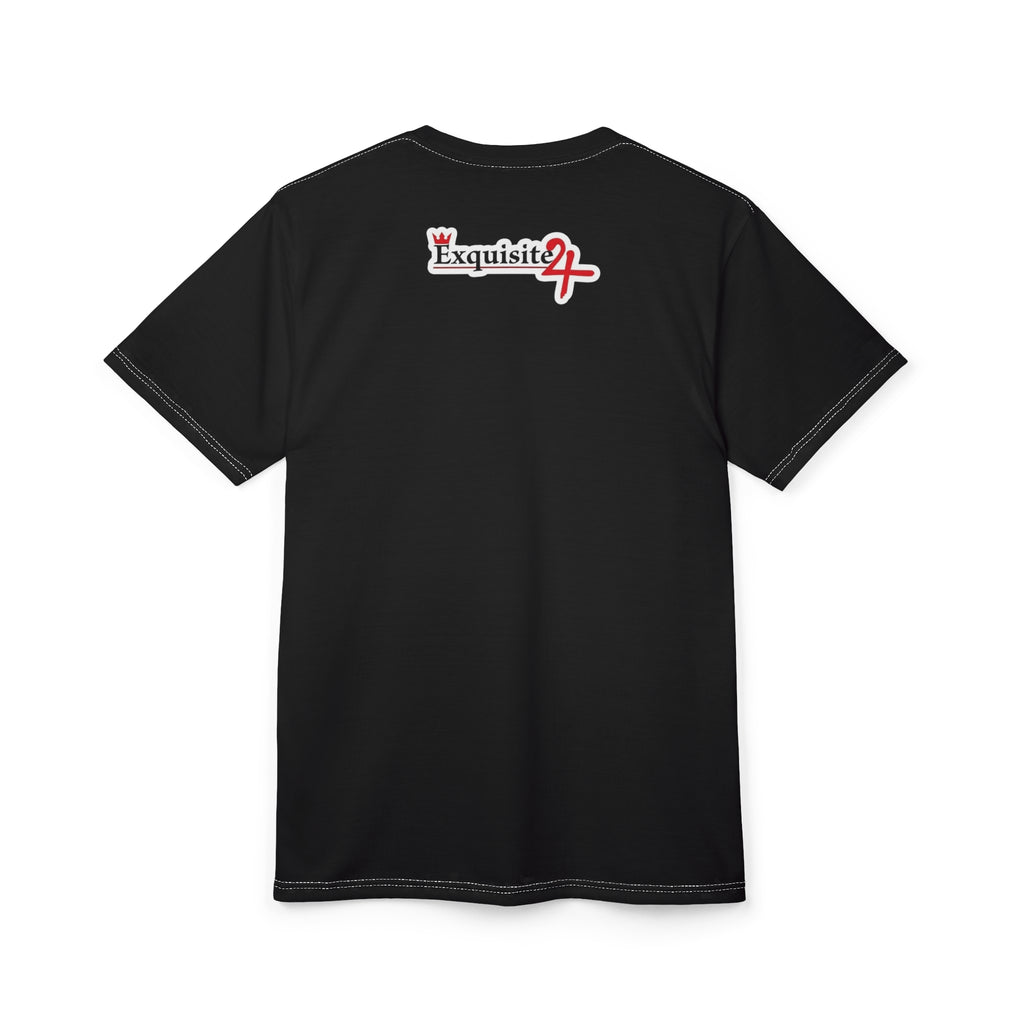 Exquisite 24 Rose Petals Graphic Tee — "Feel The Royalty Within"