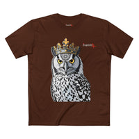 White Crowned Owl Graphic Tee