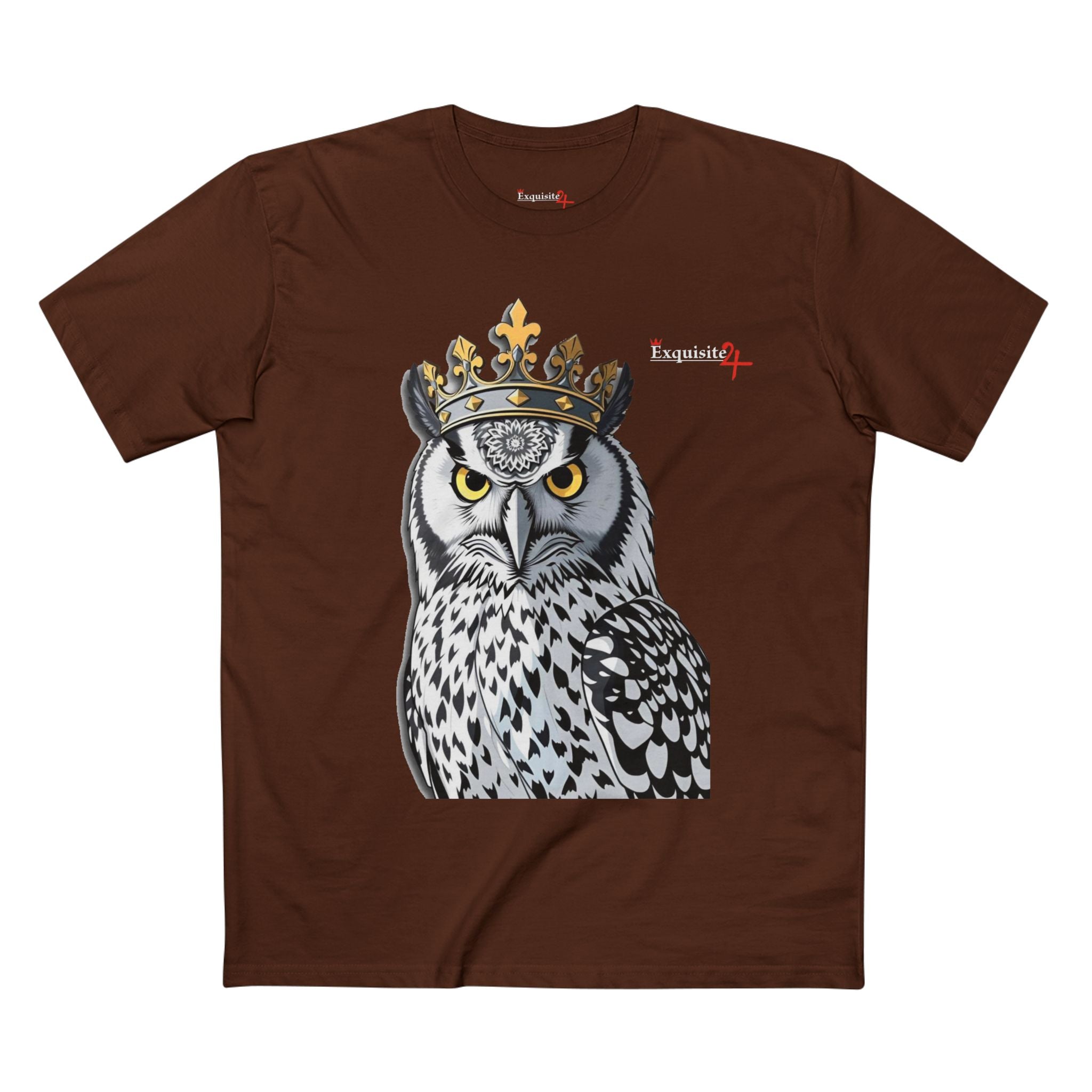 White Crowned Owl Graphic Tee