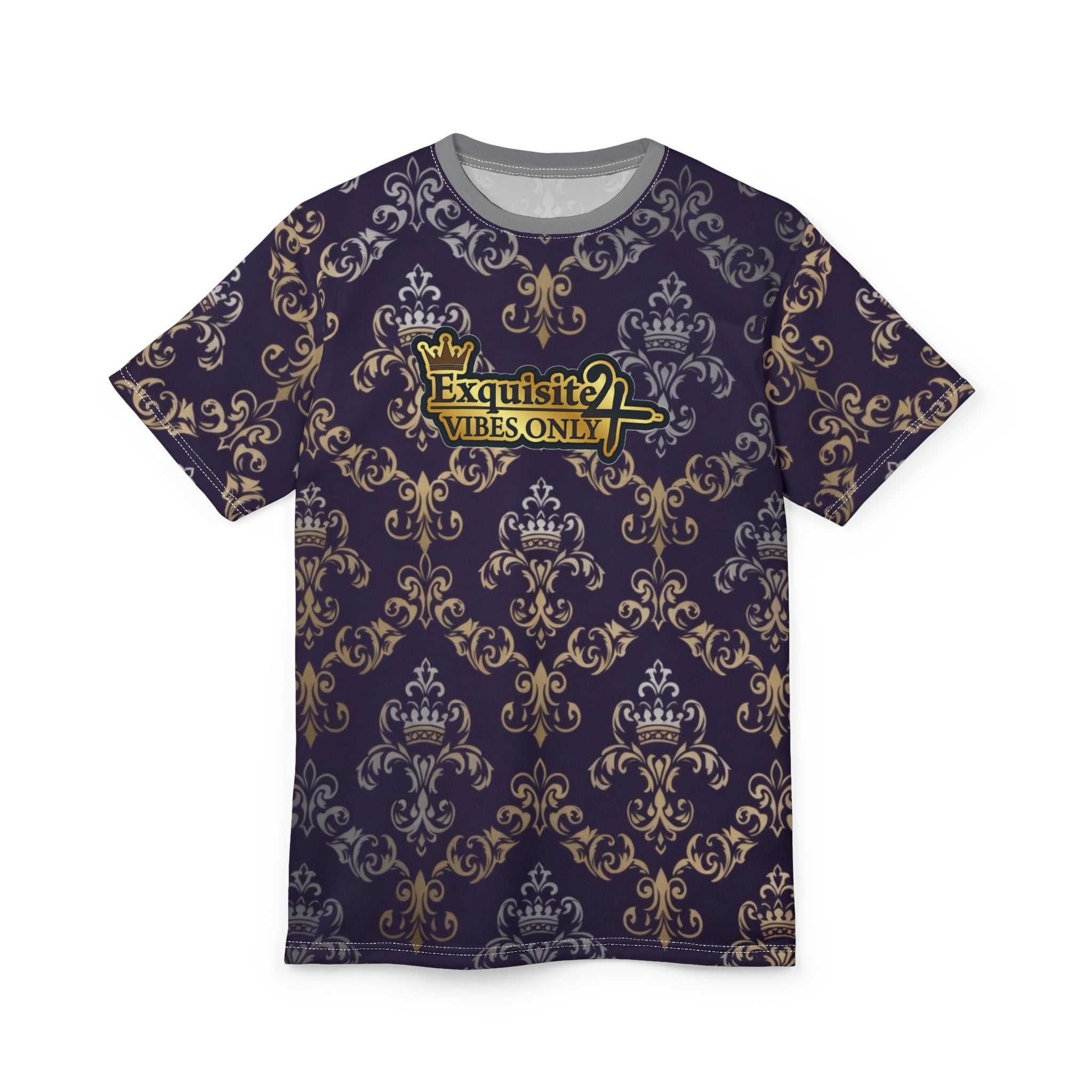 Baroque 'Exquisite 24 Vibes Only' All-Over Print Tee