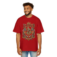 Paisley "BLESSED" Oversized Graphic Tee