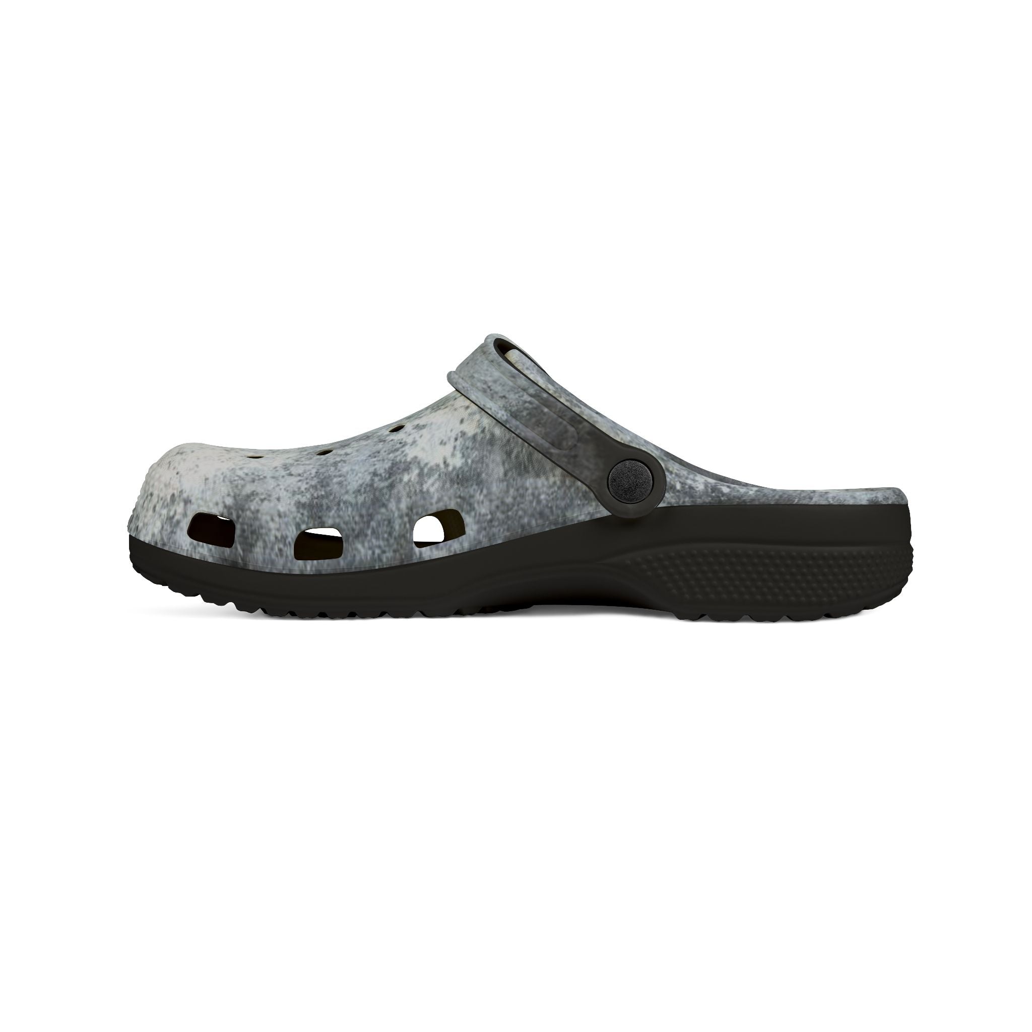 Gray Marble EVA Foam Clogs