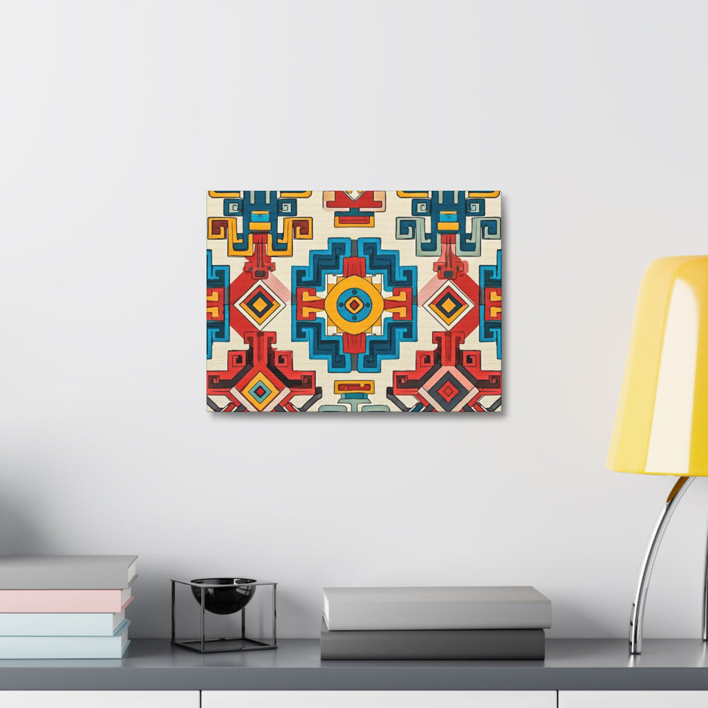 Southwestern Geometric Canvas Print