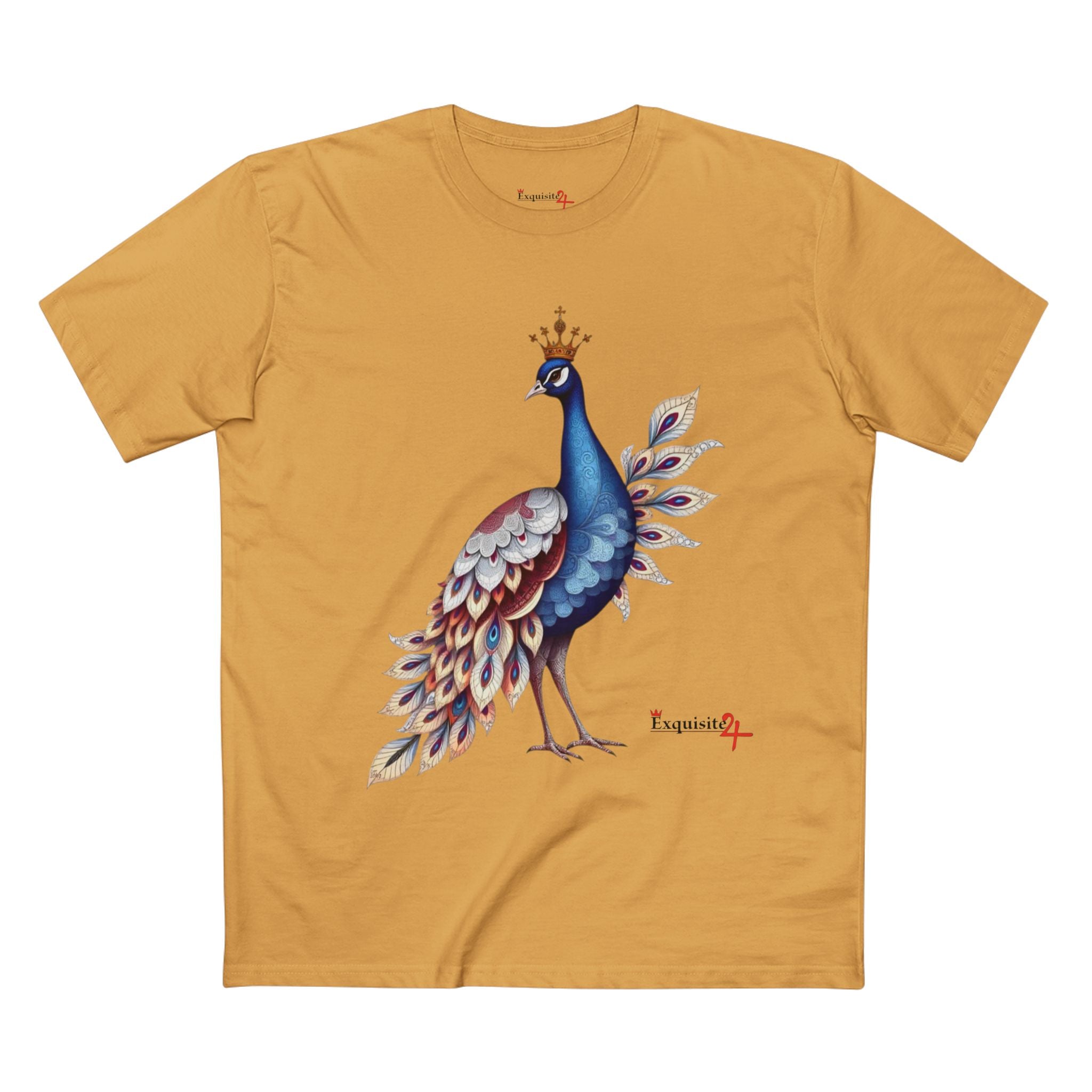 Watercolor Peacock Graphic Tee