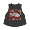 Exquisite 24 Plaid Graphic Women's Crop Top