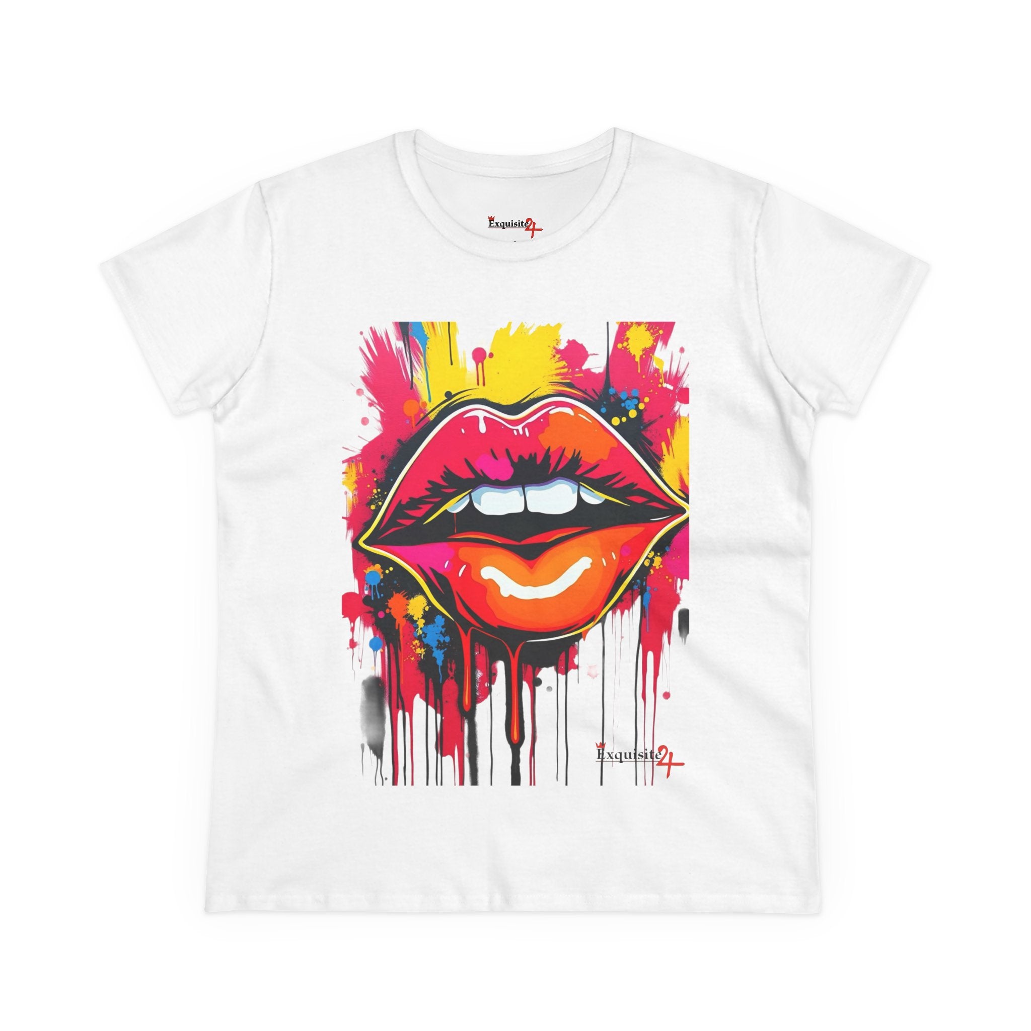Graffiti Lip Women's Graphic Tee