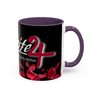 Exquisite 24 Rose Coffee Mug — 'Feel The Royalty Within' (11/15oz)