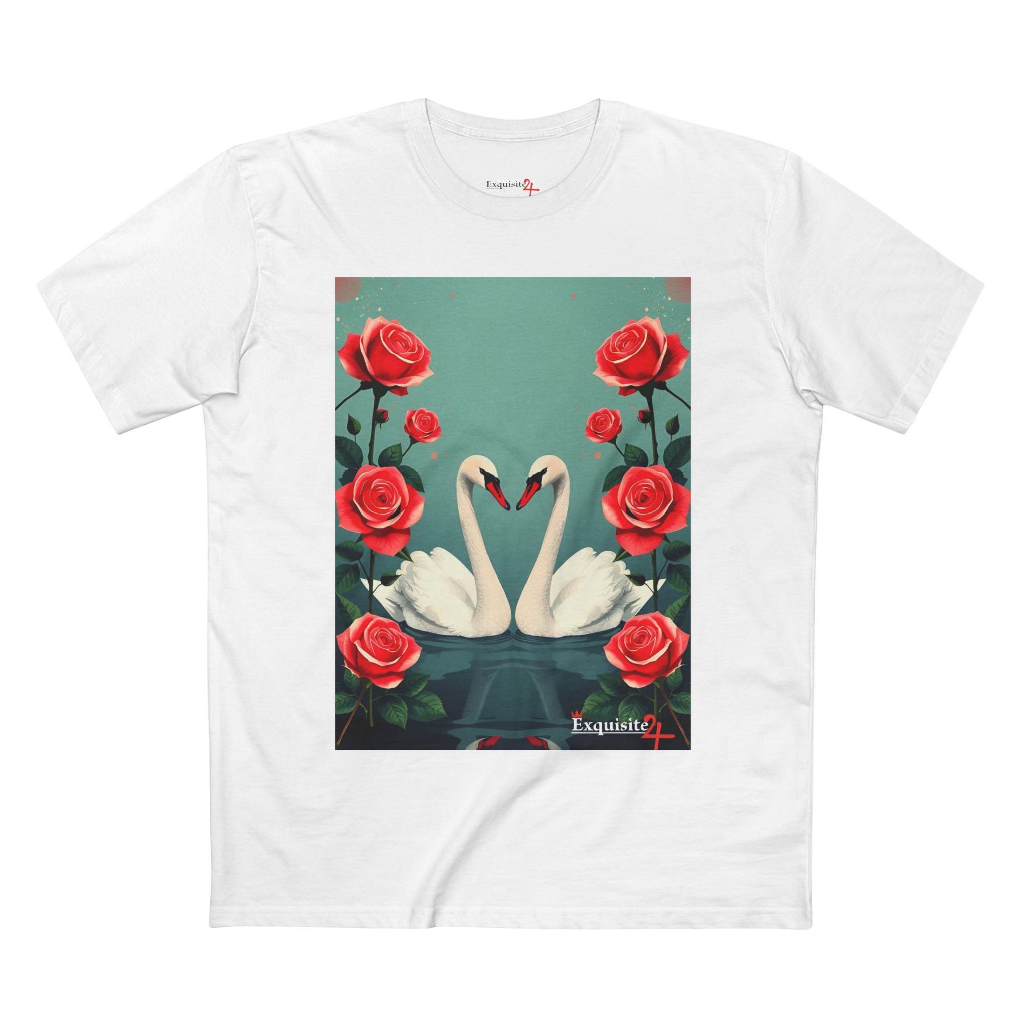 Swan Heart Graphic Tee