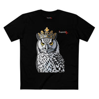 White Crowned Owl Graphic Tee