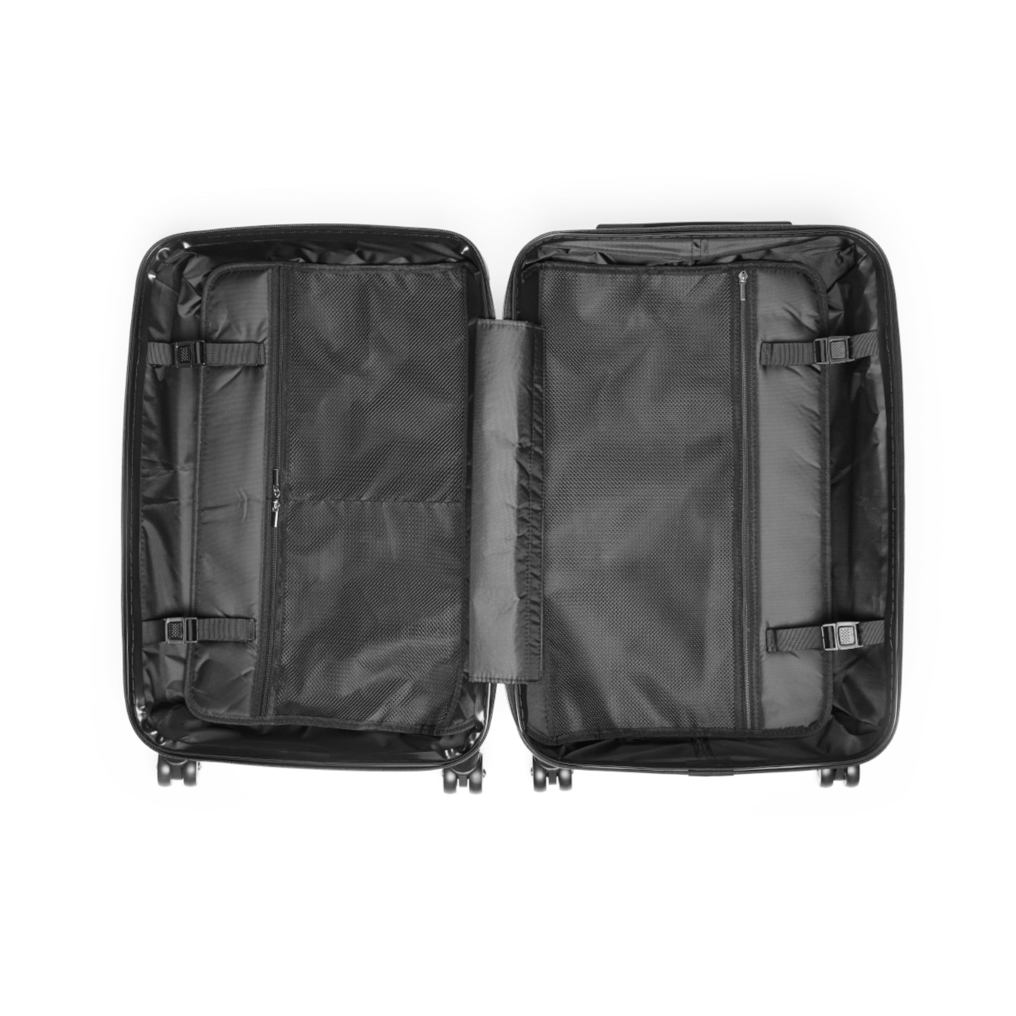Purple Leopard Carry-On Suitcase — 'Exquisite 24' Graphic Luggage