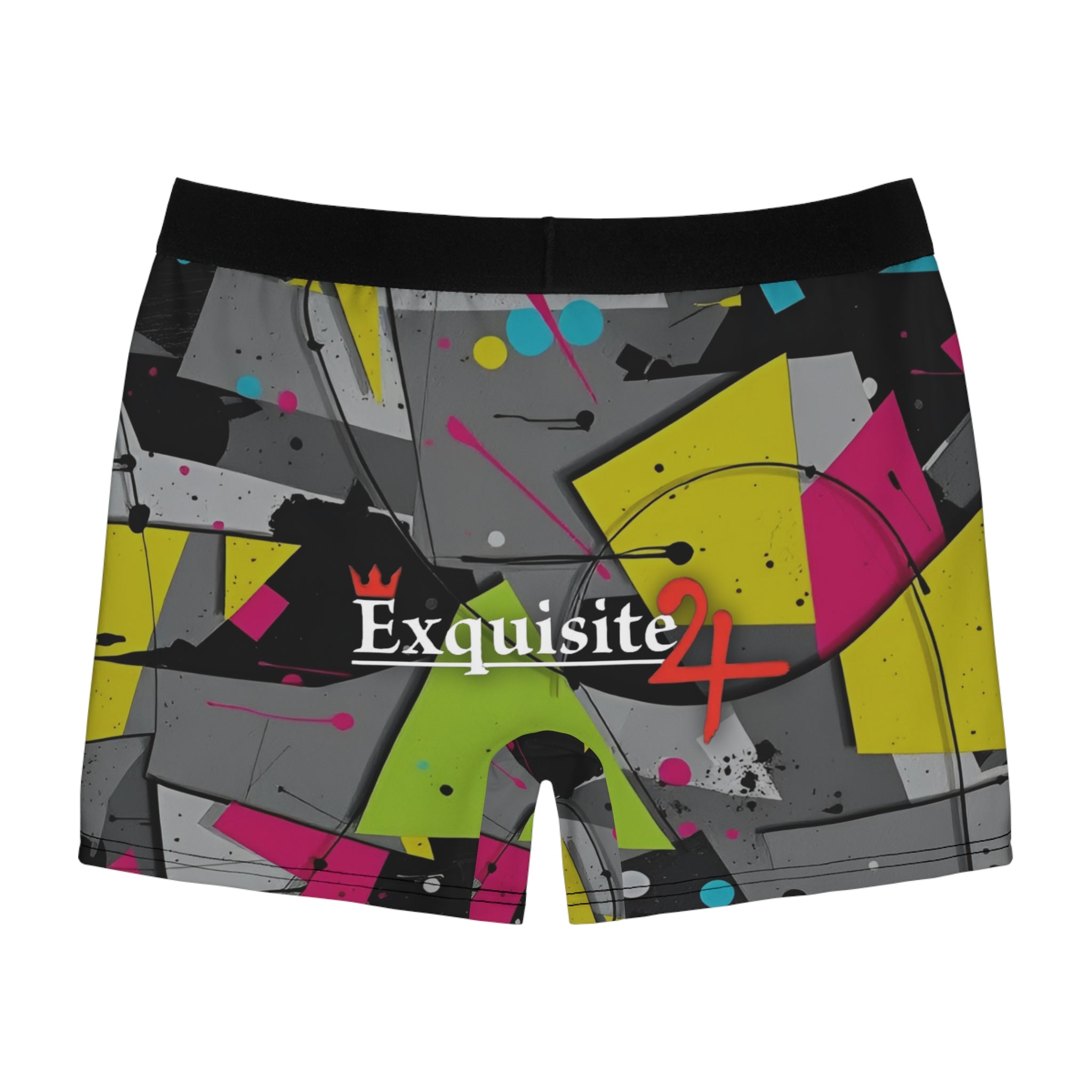 Men's Abstract Street Art Boxer Briefs (AOP)