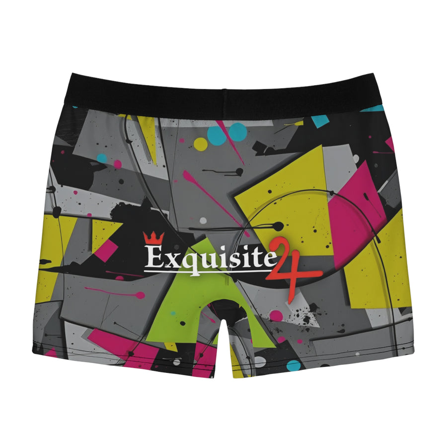 Men's Abstract Street Art Boxer Briefs (AOP)