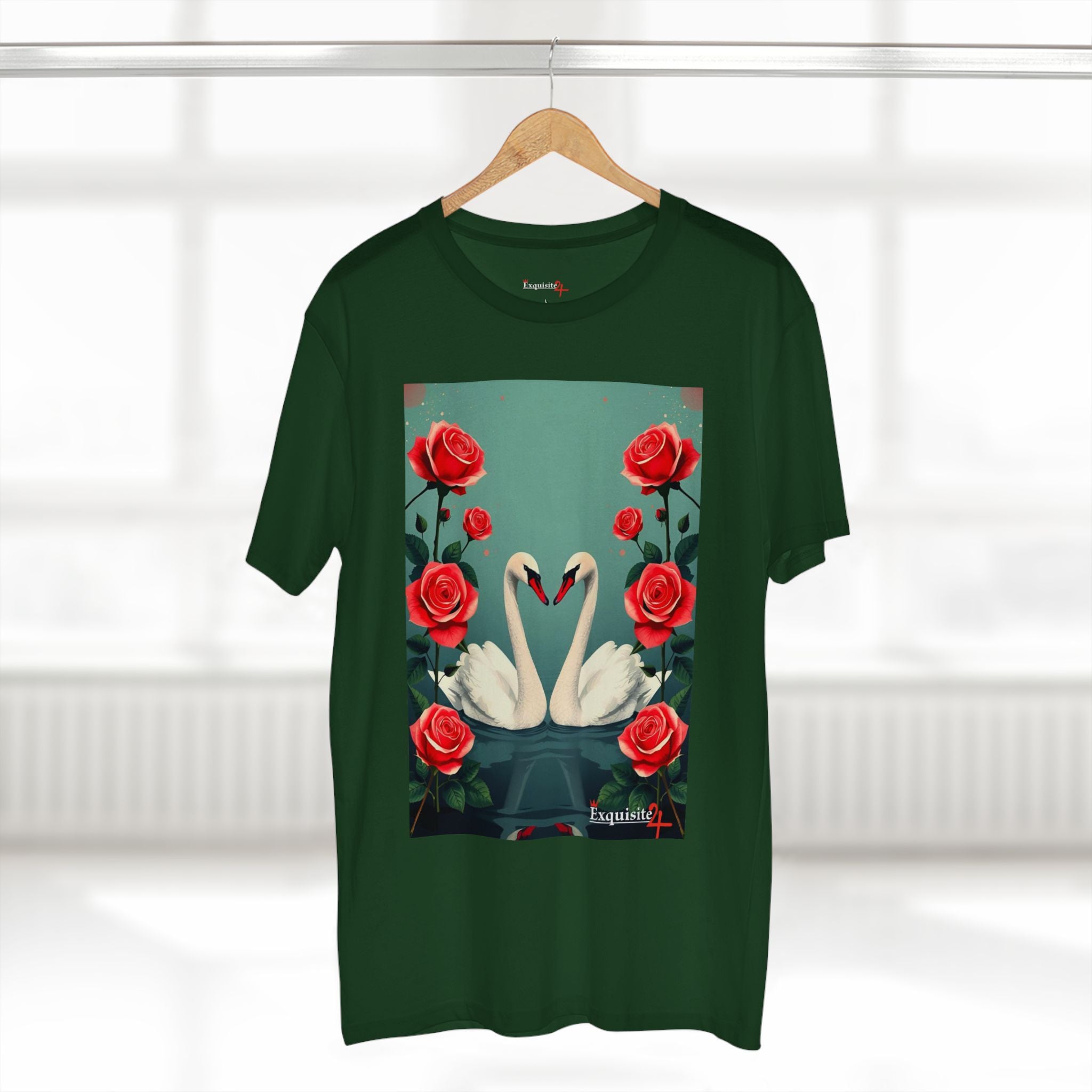 Swan Heart Graphic Tee