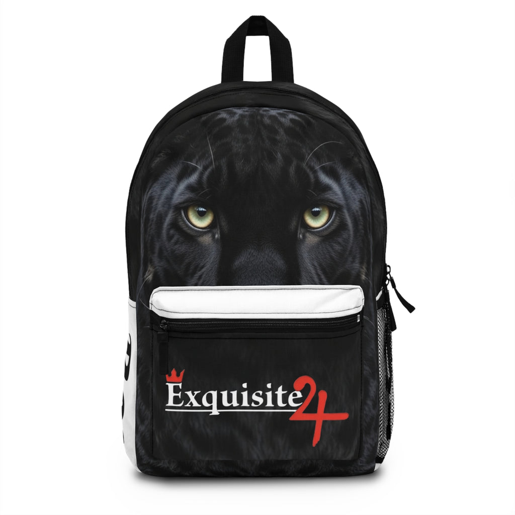 Royal Black Panther Backpack — Exquisite 24 Royal Eyes Design