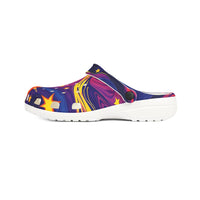 Galaxy Sunset Foam Clogs