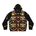 Gold Chain & Boombox Zip Hoodie