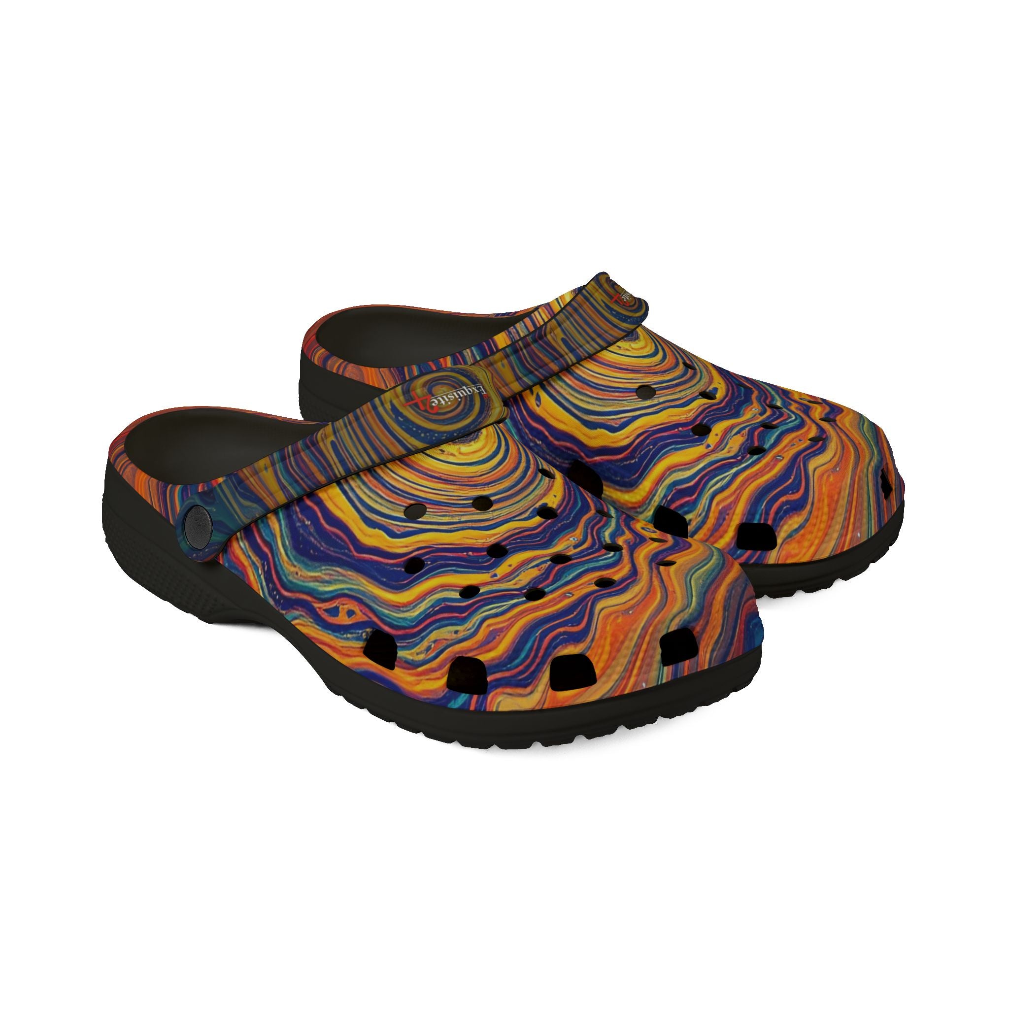 Colorful Swirl EVA Clogs — Comfortable Foam Shoes