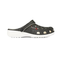 Black Marbled EVA Foam Clogs