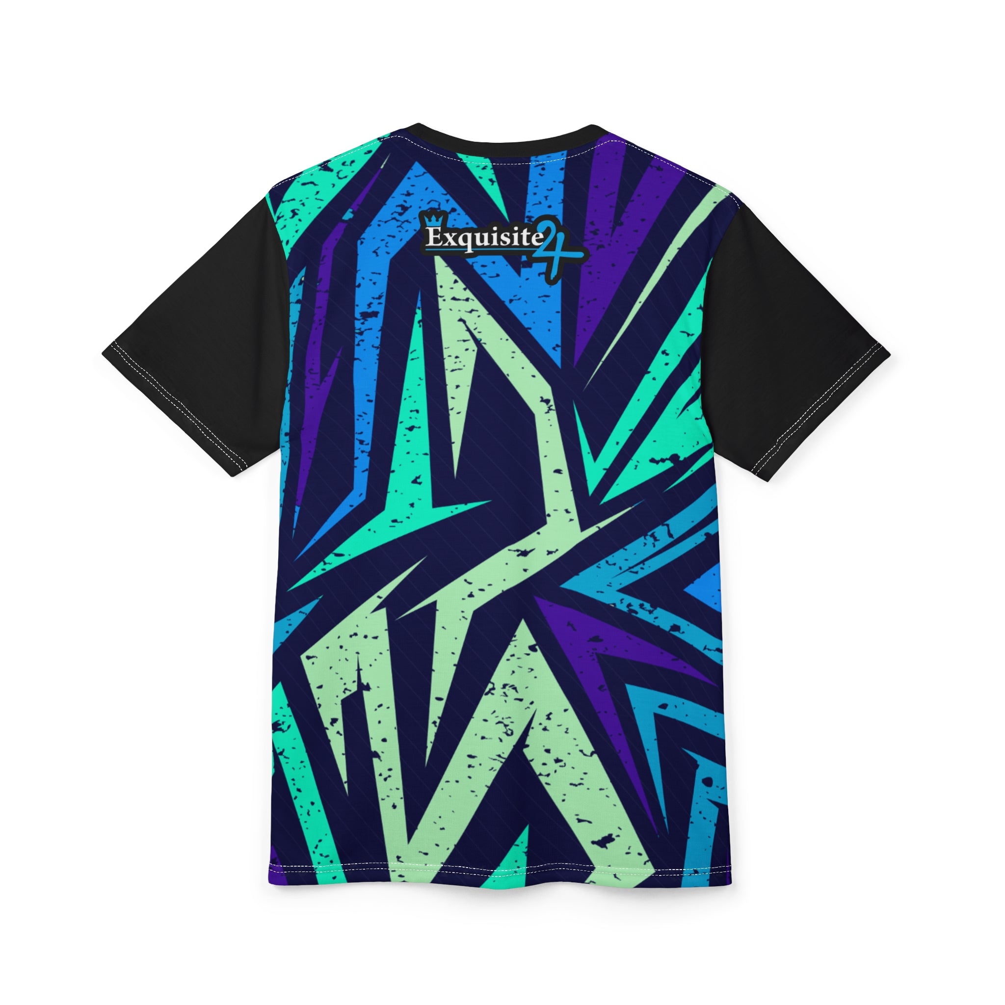 Exquisite 24 Neon Starburst All-Over Print Tee