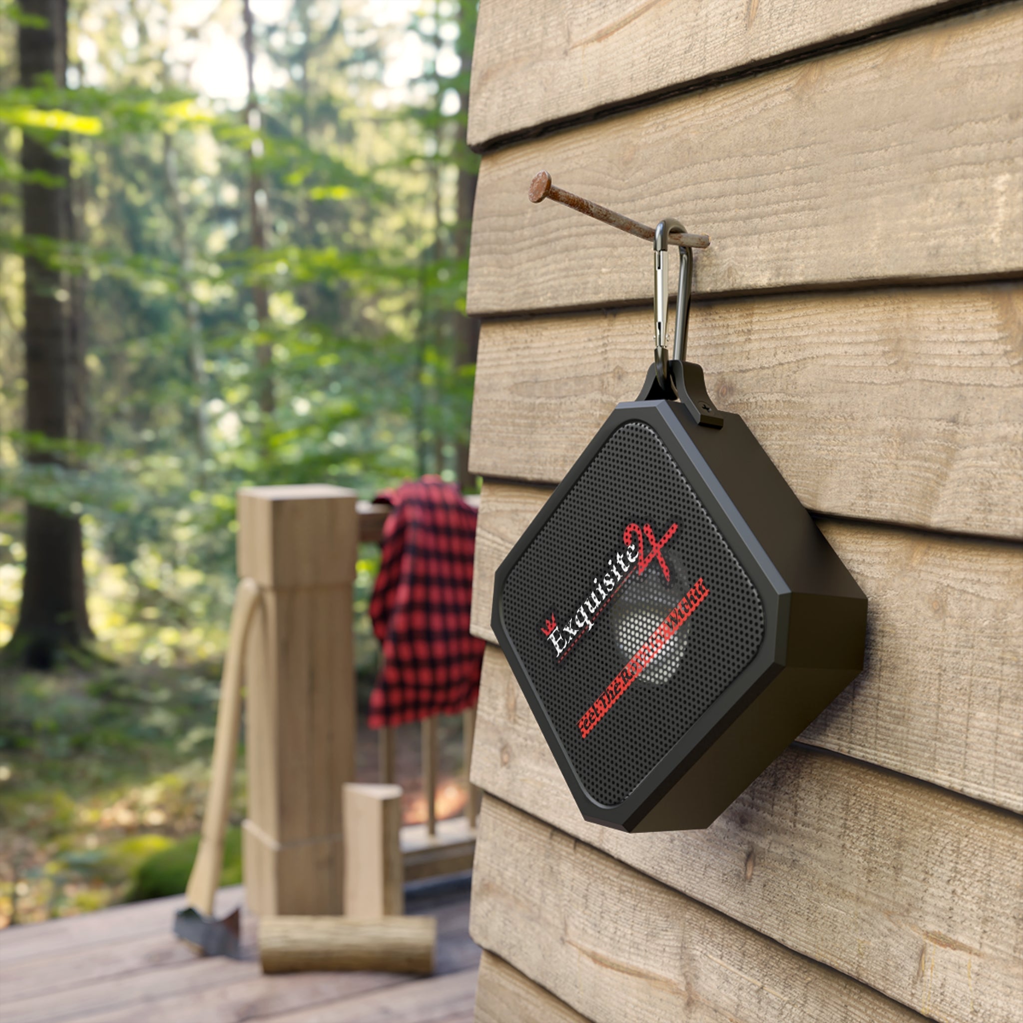 Portable Bluetooth Speaker — Exquisite 24 Outdoor Waterproof Speaker with Carabiner