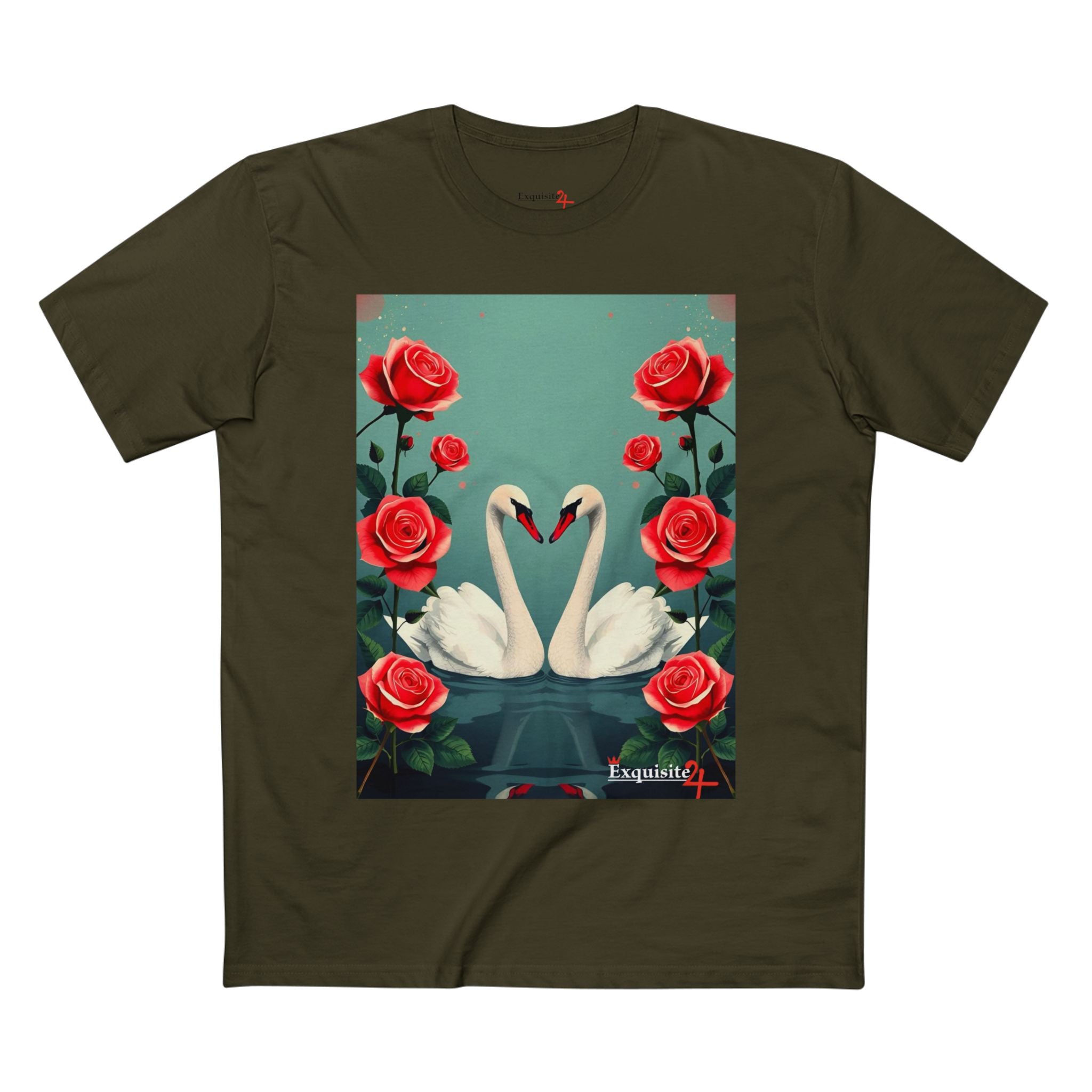 Swan Heart Graphic Tee