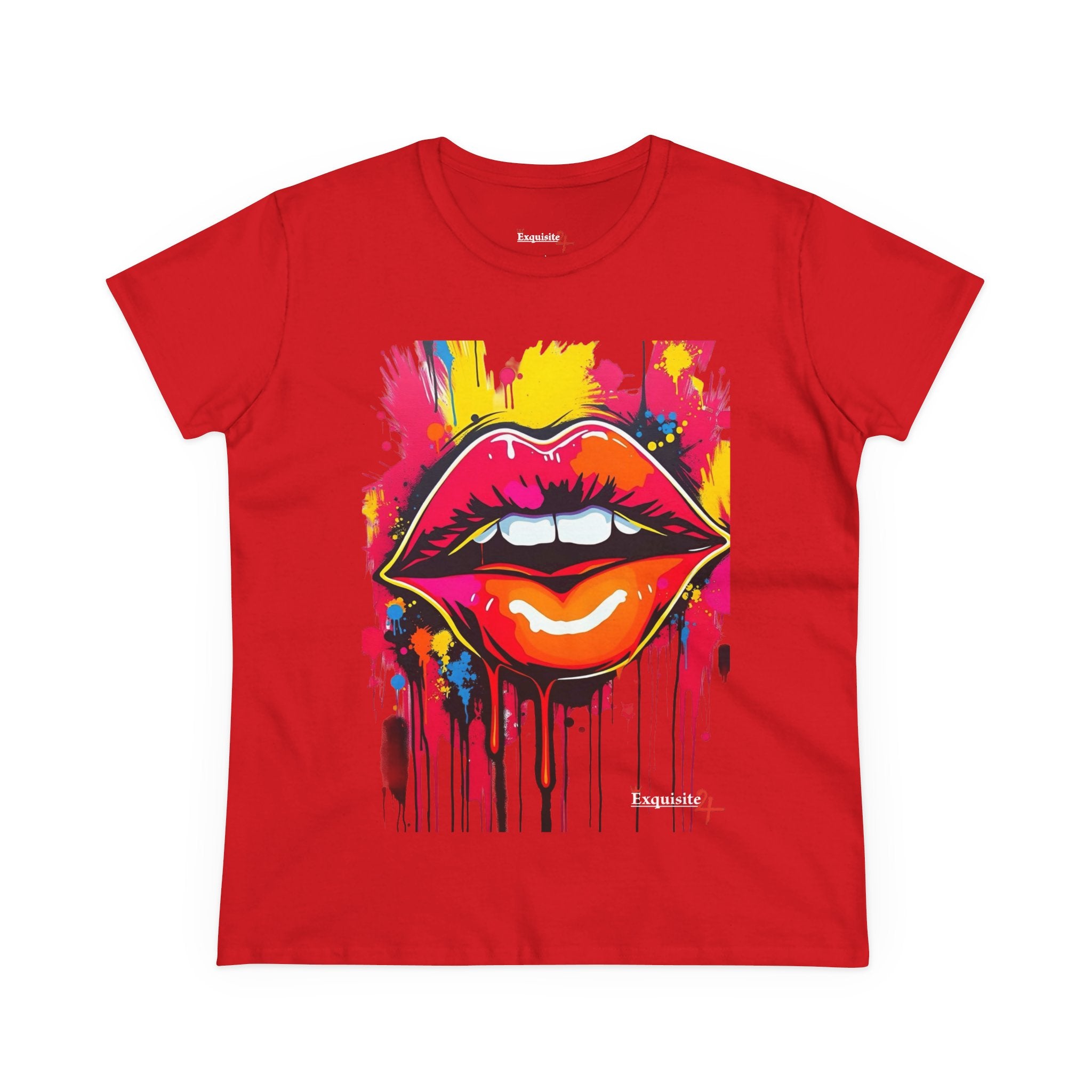 Graffiti Lip Women's Graphic Tee