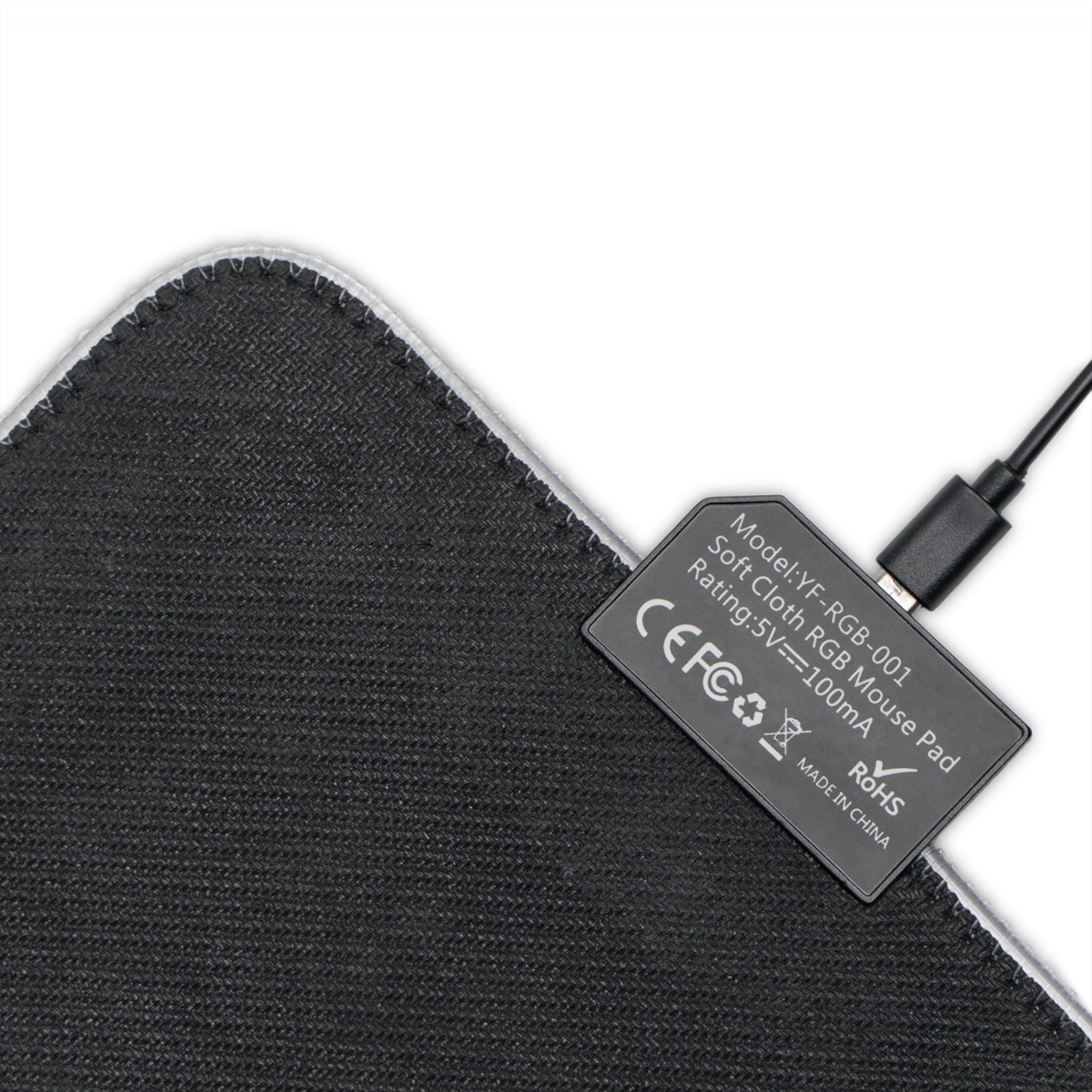 LED Gaming Mouse Pad — Cyber Circuit RGB Desk Mat