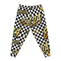 E24 Checkerboard Athletic Joggers