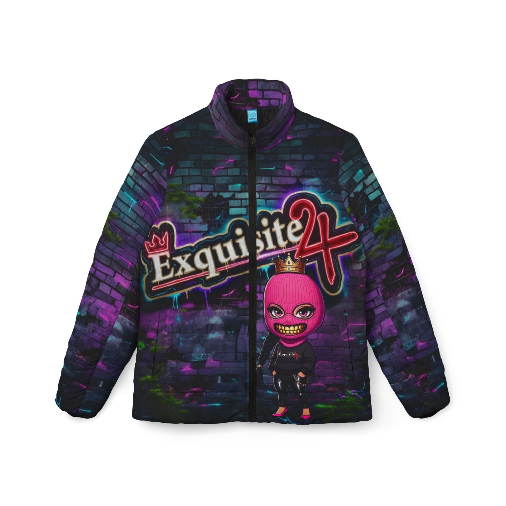 Women's Exquisite 24 Graffiti Puffer Jacket